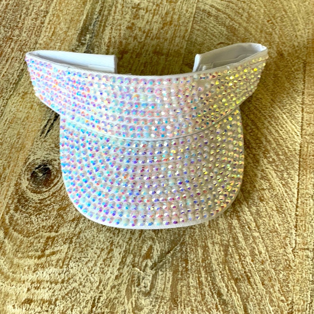 Crystal Rhinestone Visor